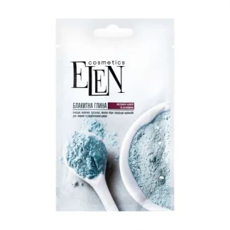 Глина Elen (Элен) голубая с экстрактом шалфея и розмарина 40г-1