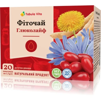 ГЛЮКОЛАЙФ Tabula Vita (Табула Вита) фиточай №20 в фильтр-пакетах-0