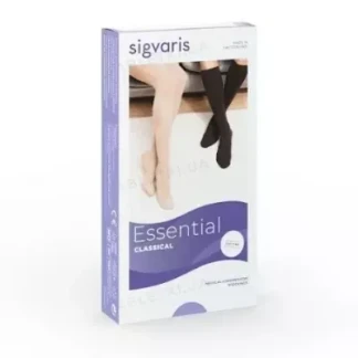 Гольфы компрессионные Sigvaris (Сигварис) Essential Classical К2 закрытый мисок, бежевые, р. M (15283)-0