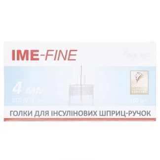 Игла к ШП ручки IME-FINE (0,26х4)31G №100-0