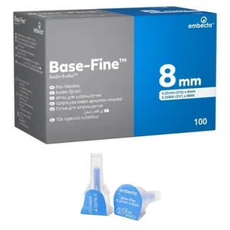 Голка до шприц-ручки Embecta (Ембекта) Base-Fine 0,25x8мм 31G №100-0