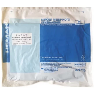 Халат мед. хір. стер. р. XL 140см-0