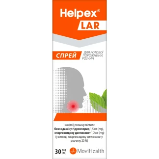 ХЕЛПЕКС Лар спрей для полости рта 30мл-1