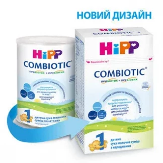 Суха молочна суміш HiPP (Хіпп) Combiotic 1 з народж. 500г-0