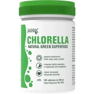 ХЛОРЕЛЛА таблетки по 500мг №200-0