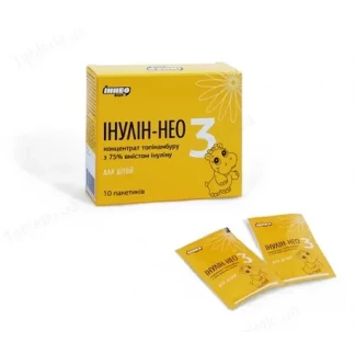 Інулін-НЕО 3 порошок для перор. заст. для діт. зі смак. ваніл. по 4 г №10 у пак. -саше Інулін-НЕО 3 порошок для перор. заст. для діт. зі смак. ваніл. по 4 г №10 у пак. -саше-0