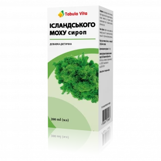 Ісландського Моху сироп Tabula Vita (Табула Віта) 200мл Ісландського Моху сироп Tabula Vita (Табула Віта) 200мл-1