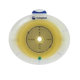 Калоприемник Coloplast 46759 Alterna Convex стомичний двухкомпонентный, пластина, фланец d50 мм, 15-33 мм, 4 штуки-0