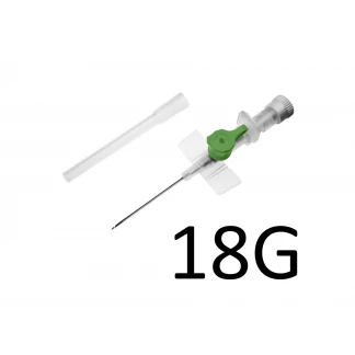 Канюля внутривенная BD Venflon 18 G 1,2 х 32 мм, зеленый-0