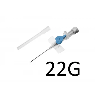 Канюля внутривенная BD Venflon 22 G 0,8 х 25 мм, синий-0