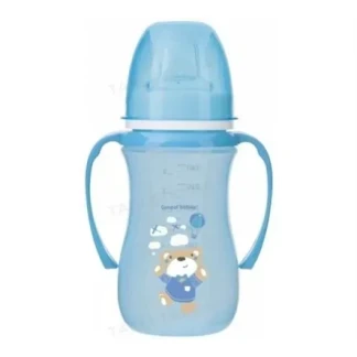 Кружка Canpol (Кенпол) EasyStart Sweet Fun тренировочная синяя 240мл (35/208_blu)-0