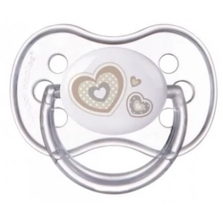 Пустушка Canpol (Канпол) Newborn baby латексна кругла 0-6 місяців №1 (22/431)-0