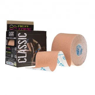 Кінезіологічний тейп Rea tape Classic 5мх5см бежевий (REA-Classic-beige)-1