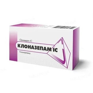 КЛОНАЗЕПАМ IC таблетки по 2мг №30 КЛОНАЗЕПАМ IC таблетки по 2мг №30-0
