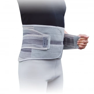 Корсет для спины с 4 ребрами жесткости Ortop WB-604 р.M серый-1