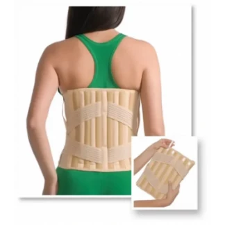 Корсет лечебно-профилактический с 4 ребрами жесткости MedTextile (МедТекстиль) 3011 р.M бежевый-1
