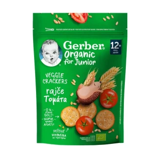 Крекери пшеничні Gerber (Гербер) Organic з томатами з 12 міс. 100г-0