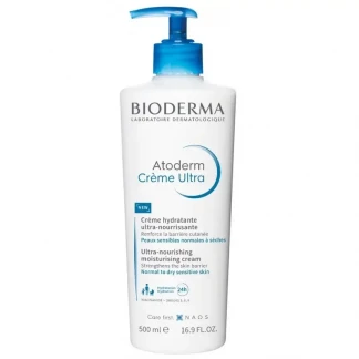 Крем Bioderma (Биодерма) Atoderm Cream Ультра для сухой атопической кожи 500мл-0