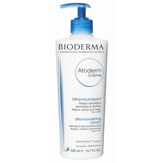 Крем Bioderma (Биодерма) Atoderm Cream для сухой атопической кожи 500 мл-0