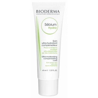 Крем Bioderma (Биодерма) Sebium Hydra Moisturizing cream для жирной и комбинированной кожи 40 мл-0