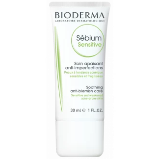 Крем Bioderma (Біодерма) Sebium Sensitive заспокійливий 30 мл-0