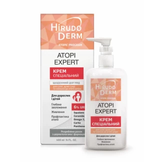 Крем Біокон Hirudo Derm Atopic Program Аtopi Expert 400 мл Крем Біокон Hirudo Derm Atopic Program Аtopi Expert 400 мл -0