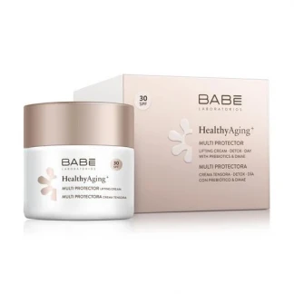 Крем дневной BABE (БАБЕ) Laboratorios Healthy Aging мультизащитный лифтинг с DMAE и SPF30 50мл-0