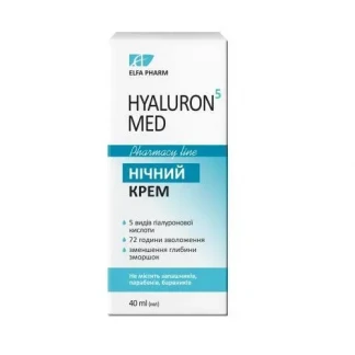 Крем для лица Elfa Pharm (Эльфа Фарм) Hyaluron5 Med ночной 40мл-0