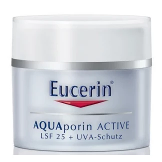 Крем для обличчя Eucerin (Еуцерин) AquaPorin Active Face Cream All Skin Tipes зволожуючий для всіх типів шкіри SPF25+ 50 мл (69781)-0