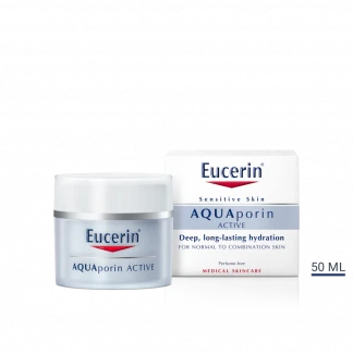 Крем для лица Eucerin (Эуцерин) AquaPorin Active Face Cream Normal Skin для нормальной и комбинированной кожи 50 мл (69779)-1