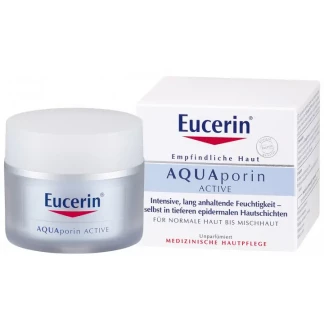 Крем для обличчя Eucerin (Еуцерин) AquaPorin Active Face Cream Normal Skin для нормальної та комбінованої шкіри 50 мл (69779)-0