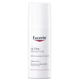Крем для обличчя Eucerin (Юцерин) Ultra-Sensitive заспокійливий для сухої гіперчутливої шкіри 50мл (69745)-0