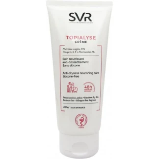 Крем для обличчя і тіла SVR (Свр) Topialyse Creme Soin Nourrissant Anti-Dessechement для сухої та чутливої шкіри 200 мл-1