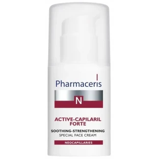 Крем для обличчя Pharmaceris (Фармацеріс) N Active-Сapilaril Forte спеціальний заспокійливий зміцнюючий 30мл-0