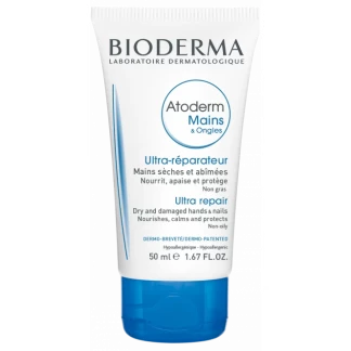 Крем для рук Bioderma (Біодерма) Atoderm Mains Repairing Hand Cream 50 мл-0