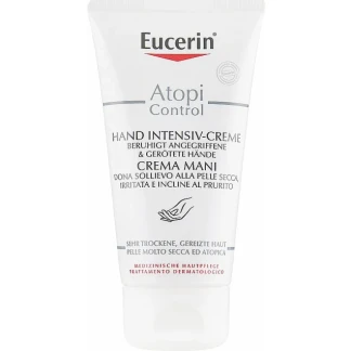 Крем для рук Eucerin AtopiControl Hand Intensiv Cream Интенсивный для сухой и атопической кожи 75 мл (89744)-0