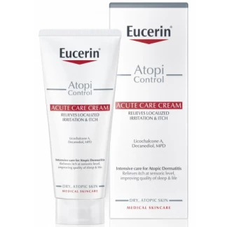 Крем Eucerin (Еуцерин) AtopiControl Acure Care Cream інтенсивний заспокійливий для атопічної шкіри в період загострення 100 мл (83553)-0