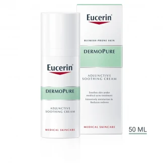 Крем Eucerin (Еуцерин) DermoPure Adjunctive Soothing Cream заспокійливий для проблемної шкіри 50 мл (88969)-1
