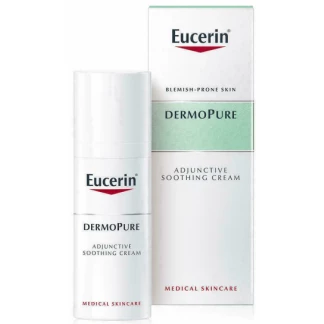 Крем Eucerin (Еуцерин) DermoPure Adjunctive Soothing Cream заспокійливий для проблемної шкіри 50 мл (88969)-0