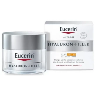 Крем Eucerin (Еуцерин) Hyaluron-Filler Day Cream All Types денний проти зморшок для всіх типів шкіри SPF 30 50 мл (89769)-0
