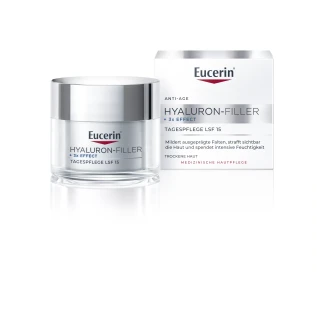 Крем денний Eucerin (Юцерин) Hyaluron-Filler Day Cream Dry Skin проти зморшок для сухої та чутливої шкіри 50мл (63485)-0