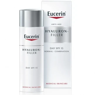 Крем Eucerin (Еуцерин) Hyaluron-Filler Day Cream Normal Skin легкий проти зморшок для нормальної та комбінованої шкіри 50 мл (952401)-0