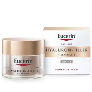 Крем Eucerin (Еуцерин) Hyaluron-Filler + Elasticity Night Cream антивіковий нічний SPF15+ 50 мл (69678)-0