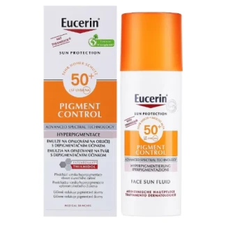 Крем-флюїд Eucerin (Юцерин) Sun Protective Face Fluid сонцезахистний для обличчя SPF50+ 50 мл (87997)-0