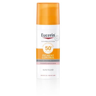 Крем-флюїд Eucerin (Юцерин) Sun Protective Face Fluid сонцезахистний для обличчя SPF50+ 50 мл (87997)-1