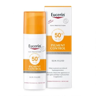 Крем-флюїд Eucerin Sun Protective Face Fluid сонцезахистний для обличчя SPF50+ 50 мл (87997)-0