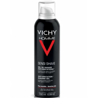 Крем-гель для бритья Vichy (Виши) Homme Anti-Irritations Shaving Gel мужской для чувствительной кожи 150 мл-0