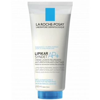 Крем-гель La Roche-Posay (Ля Рош-Позе) Lipikar Syndet AP+ Cream-Gel очищуючий для дуже сухої схильної до атопії шкіри 200 мл-0