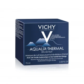 Крем-гель Vichy (Виши) Aqualia Thermal Night SPA для глубокого увлажнения и устранение признаков усталости 75мл-1