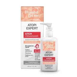 Крем Hirudo Derm (Гірудо дерм) Atopic Program Аtopi Expert спеціальний для сухої, дуже сухої і схильної до атопії шкіри 200мл-0